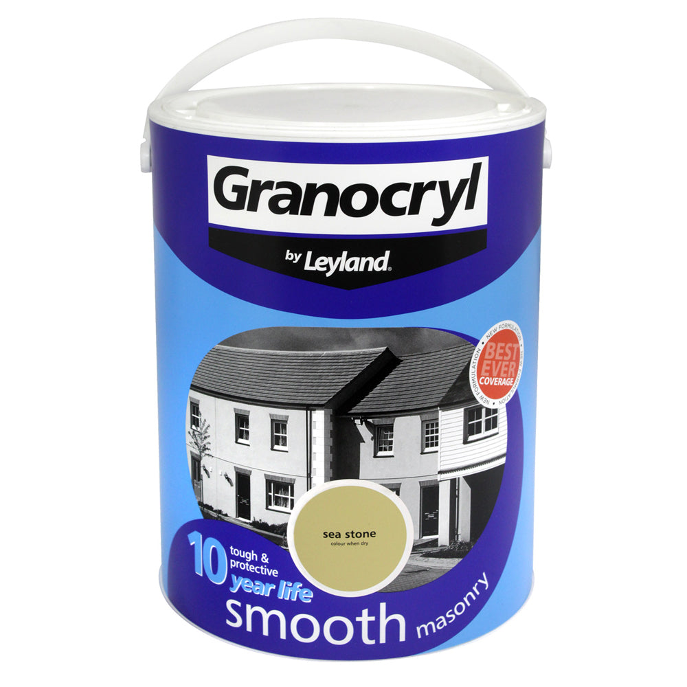 Granocryl-Smooth-Masonry-Paint-Sea-Stone-5L Granocryl-Smooth-Masonry-Paint-Sea-Stone-5L